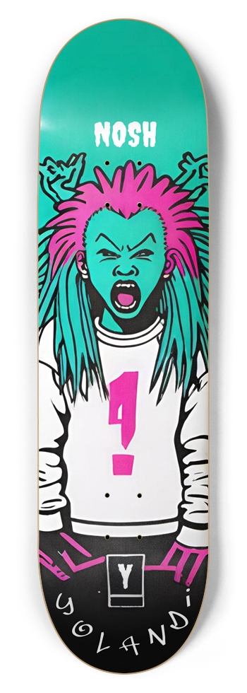 NOSH YOLANDI SHORTIE PUNK DECK 01 8-3/4 Inch Skateboard