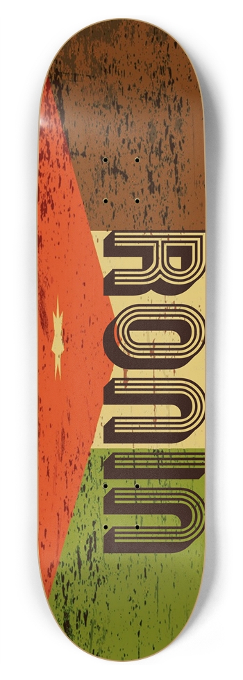 RONIN Jordan Apex Pro Flag Punk Deck 8-3/4 Inch Skateboard