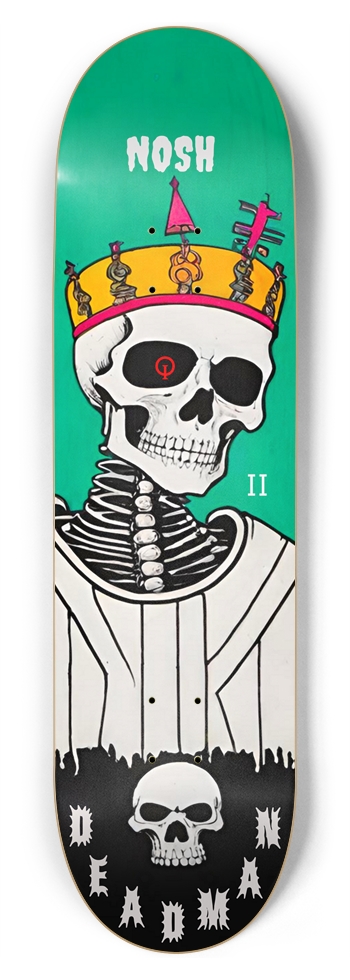 NOSH - DEADMAN HYBRID TERROR PUNK DECK 01 8-3/4 Inch Skateboard