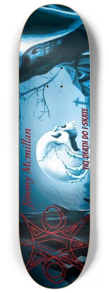 Till Death Jimmy McMillan 8.25 8-1/4 Skateboard Deck
