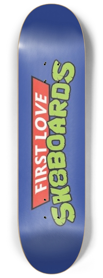 Blue Power 8.25 8-1/4 Skateboard Deck