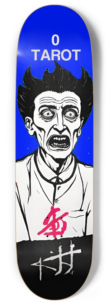 TAROT - THE FOOL TAROT PUNK DECK 01 9 Inch Skateboard
