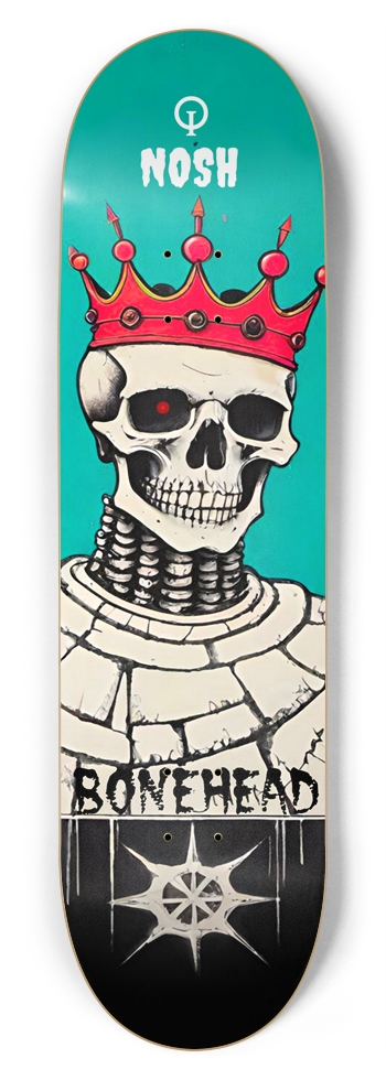 NOSH - BONEHEAD HYBRID TERROR PUNK DECK 01 8-3/4 Inch Skateboard