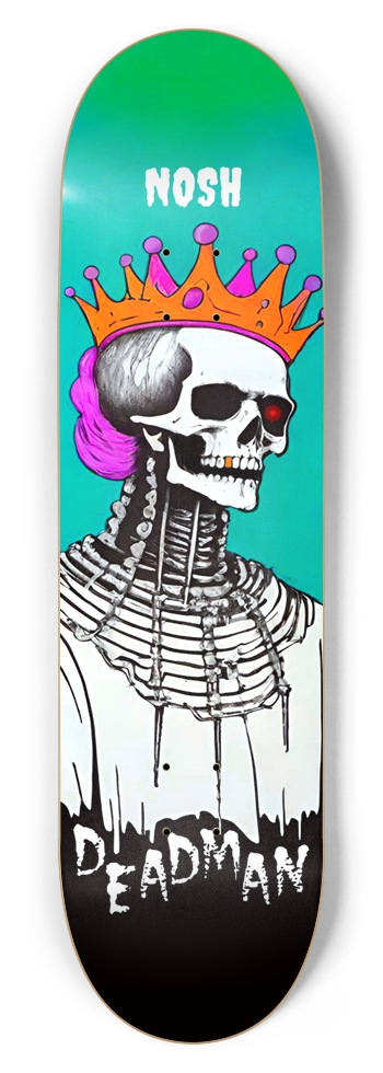 DEADMAN - NOSH HYBRID TERROR KING PUNK DECK 01 8-3/4 Inch Skateboard