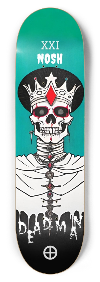 DEADMAN - NOSH TERROR HYBRID PUNK DECK 02 8-3/4 Inch Skateboard