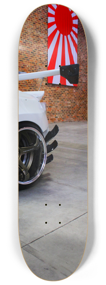 Japan Flag Skateboard JDM Skateboard Series Jap #2 8-1/4 Skateboard Deck