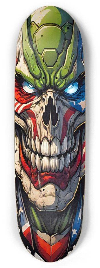 MERICA DEAD PRESIDENTS PUNK DECK 01 Football Shape