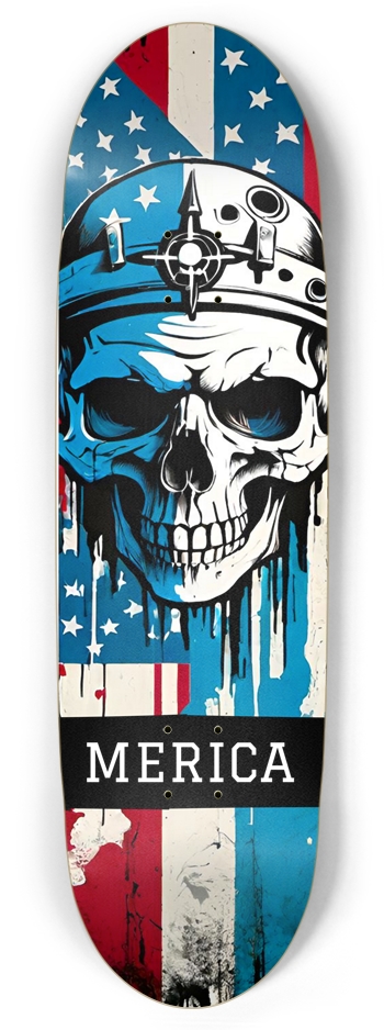 MURICA BIDEN PUNK DECK 01 Football Shape