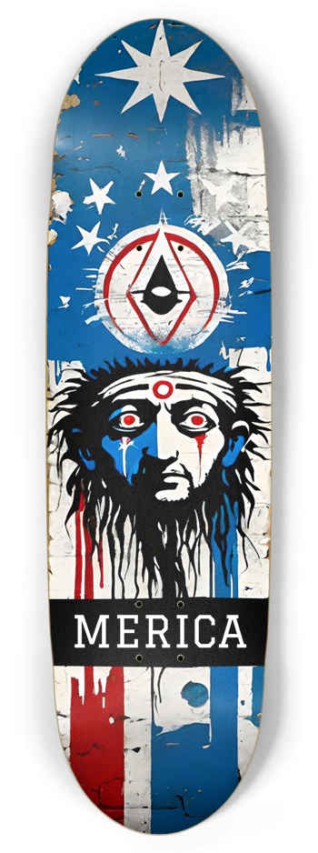 MURICA ARDEN GRAPHIC PUNK DECK 01 Football Shape