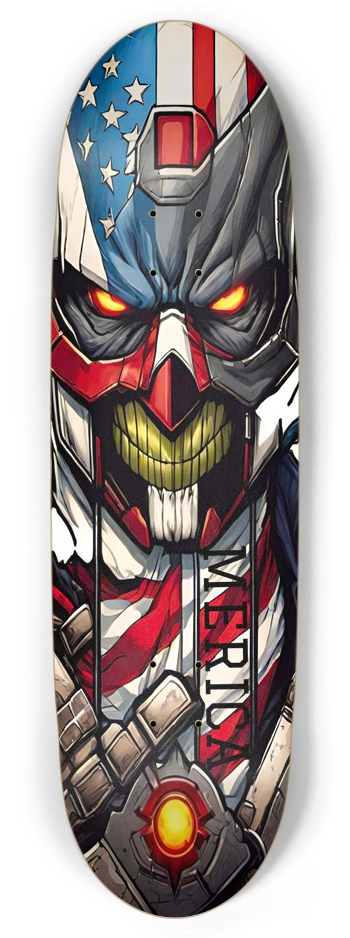 MERICA CAPTAIN AMERICA ZOMBIE PUNK DECK 01 Football Shape