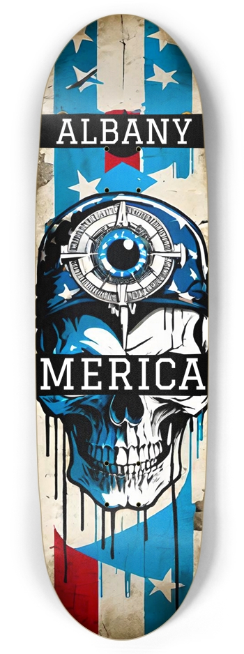 MURICA ALBANY TRASH PUNK DECK 01 Football Shape