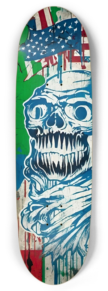 MURICA ETERO PUNK DECK 01 Football Shape