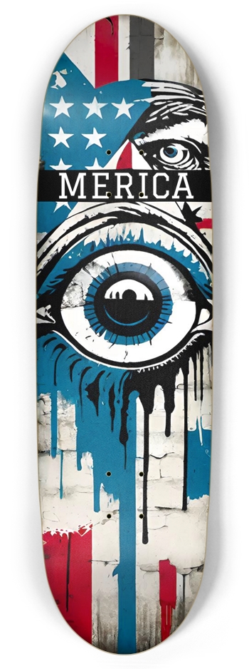 MURICA AMERICAN PRIDE DEAN PUNK DECK 01 Football Shape