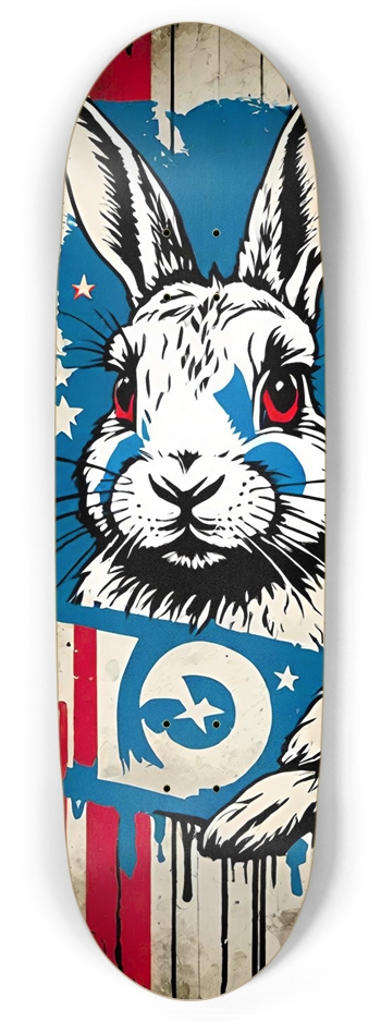 MURICA RABBIT PUNK DECK 01 Football Shape