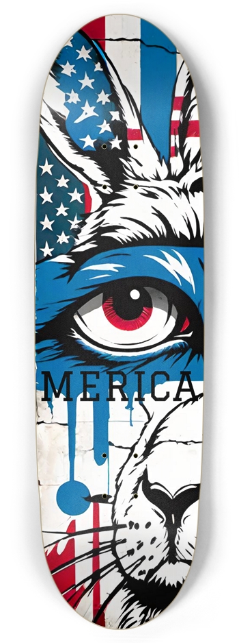MURICA RABBIT PUNK DECK 01 Football Shape