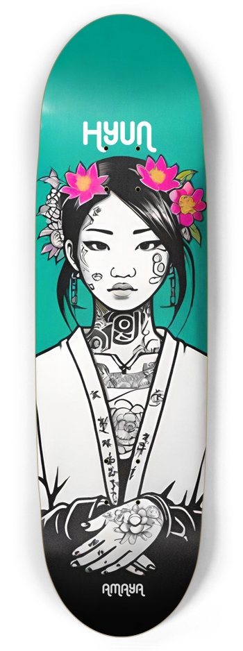 HMONG X AMAYA SEOYEON HYUN PUNK DECK 01 Football Shape