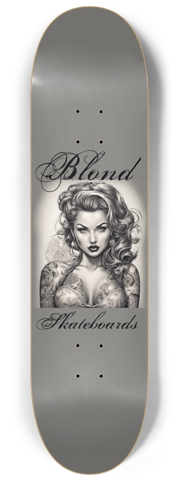 Blond Skateboard Deck 8-1/4 Skateboard Deck