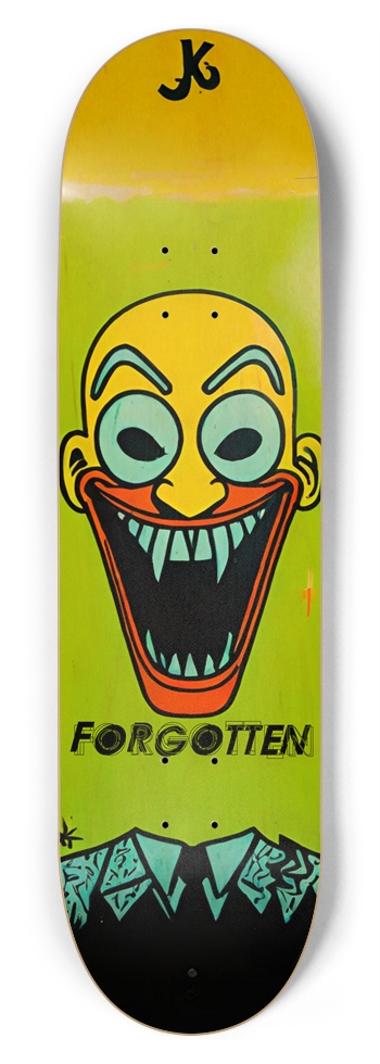 FORGOTTEN JOKER PUNK DECK 01 8-3/4 Inch Skateboard