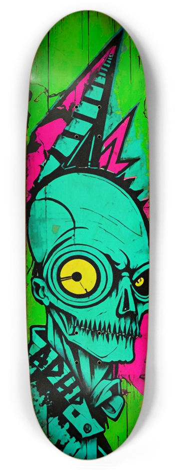 ADHD ZOMBIE STREET DECK 01 Football Shape