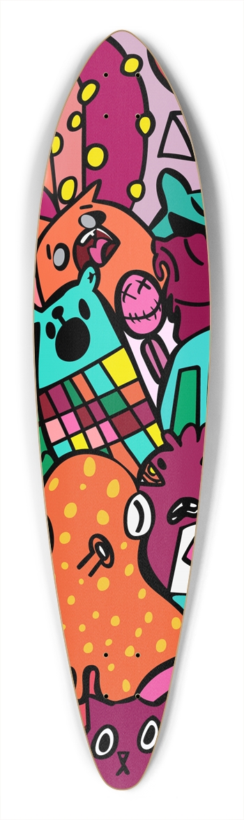 Nico Longboard Pintail Longboard