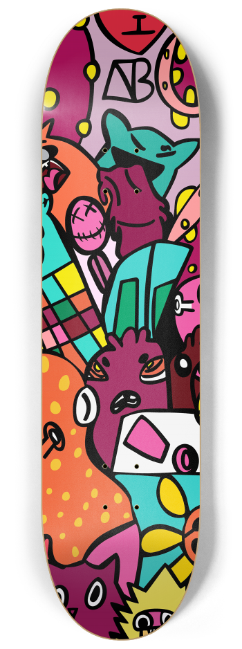 Nico Series #2 8-1/4 Skateboard Deck