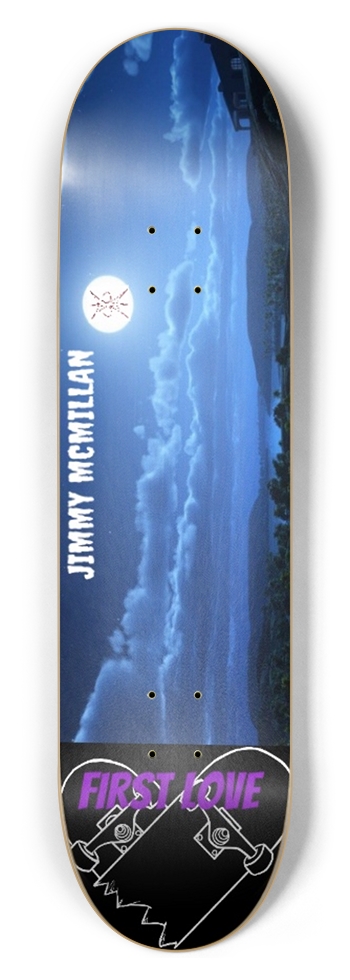 Moonlight Shadow 8.5 8-1/2 Skateboard Deck
