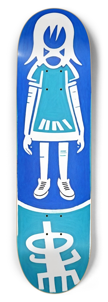 DOC STRANGE FOOT HALIBUT PUNK DECK 01 8-3/4 Inch Skateboard