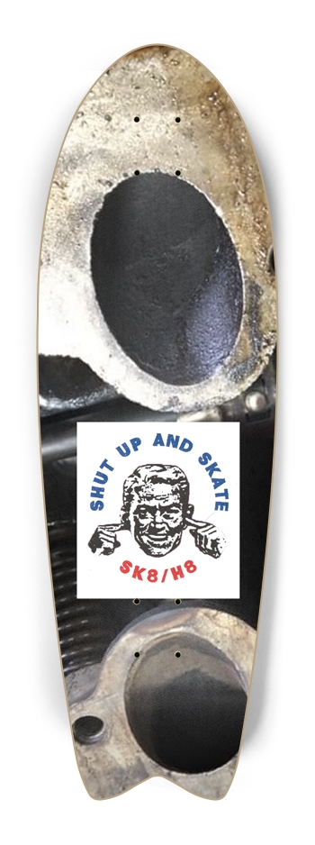 Ancient Automotive Art Fish Tail