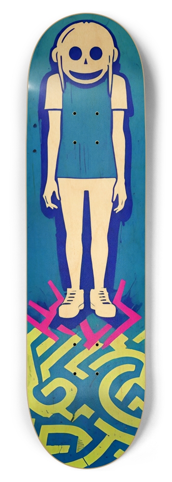 DOC STRANGE FOOT BECKY PUNK DECK 01 8-3/4 Inch Skateboard