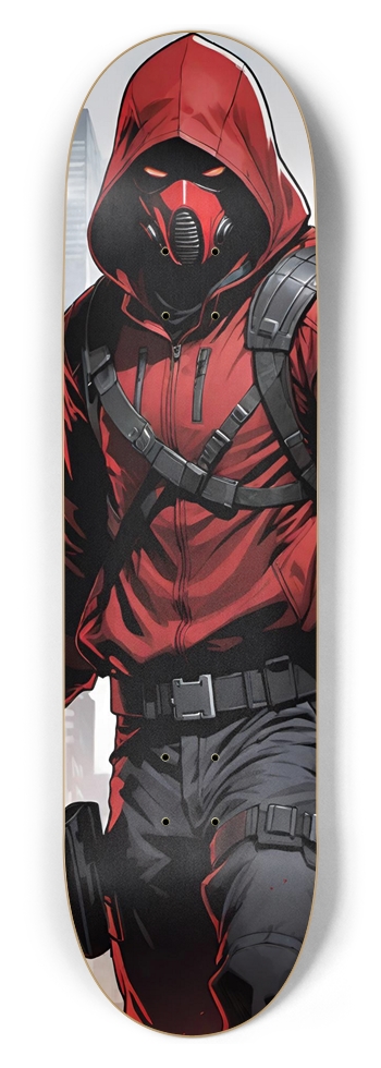 Assassin red 8-1/2 Skateboard Deck