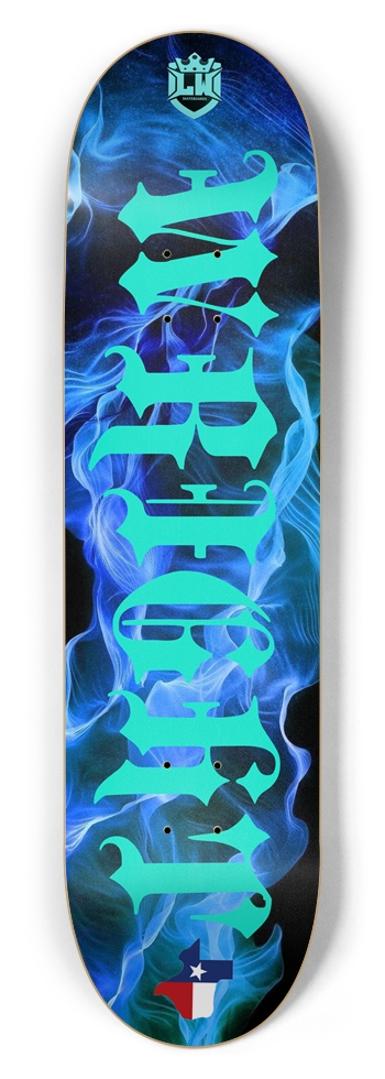 8-1/2 Skateboard Deck with Custom Graphic