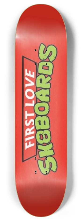 Red Power 8.0 8 Inch Skateboard Deck
