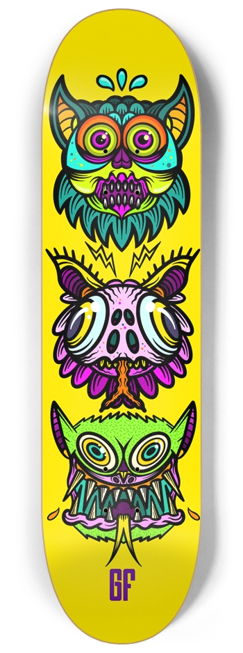 Flying Fucks! 8-1/4 Skateboard Deck