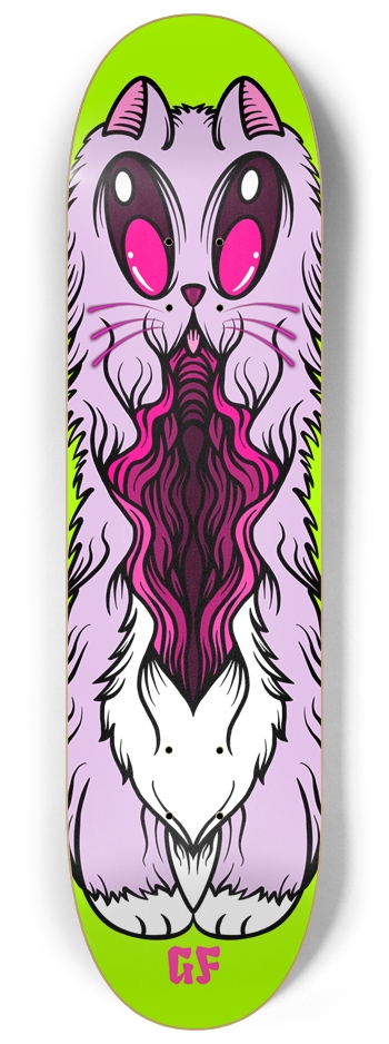 Splat Cat 8-1/4 Skateboard Deck