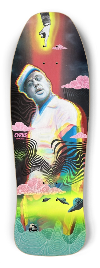 Cyrus For the Win (Painting) Shredder Shape