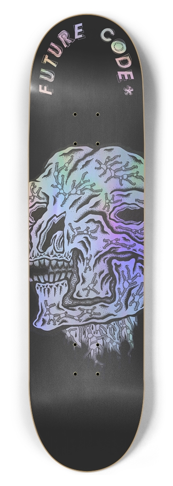Cyborg - Holographic 8-1/2 Skateboard Deck