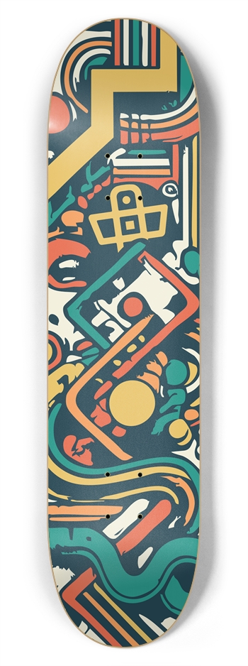 Skrootz - Labirinth 7,75" 7-3/4 Skateboard Deck
