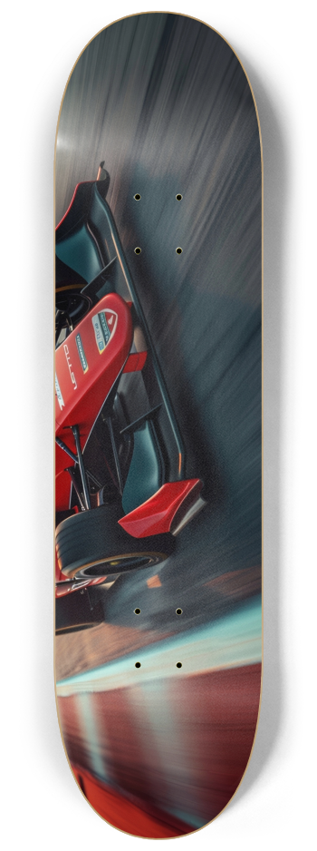 Formula One Race Car Skateboard Two Deck Series #2 8-1/4 Skateboard Deck
