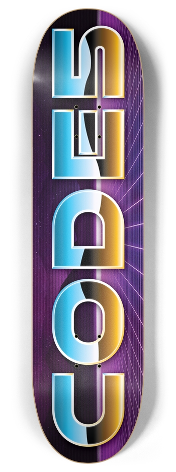 Code5 Retro One (8) 8 Inch Skateboard Deck