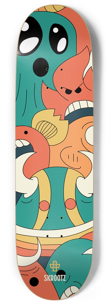 Skrootz - Monster Mash 9,0" 9 Inch Skateboard