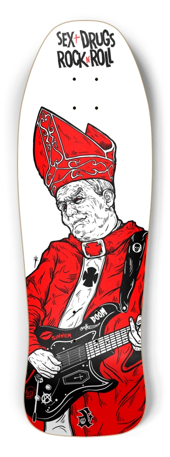 Pope Rock Star Shredder Shape