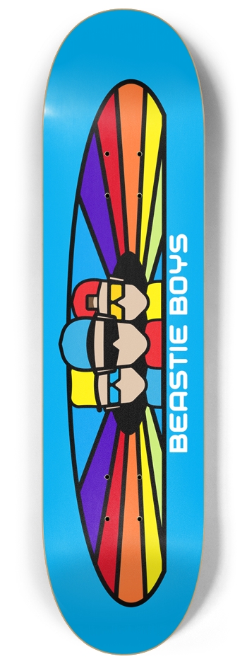 MDM Beastly Blue 8-1/4 Skateboard Deck