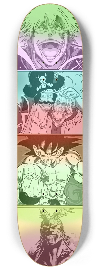 Anime 8-1/4 Skateboard Deck