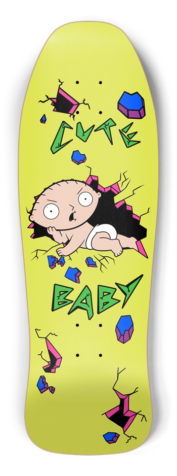 MDM Cute Baby 80's Shredder Shape