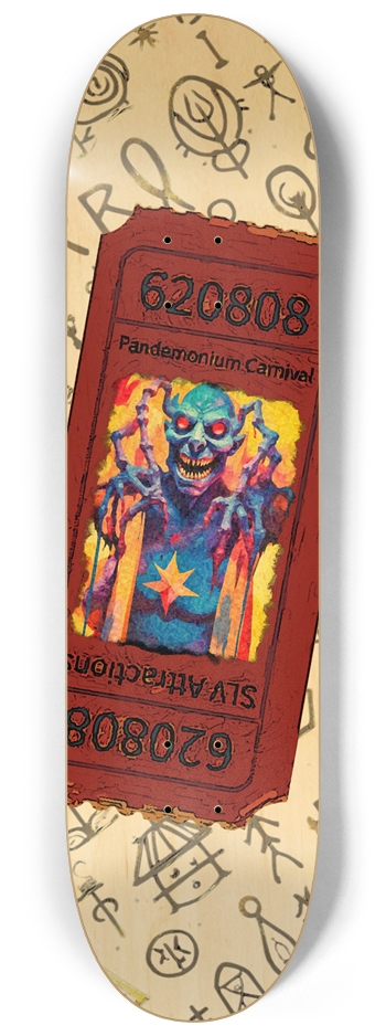 Something Wicked 825 8-1/4 Skateboard Deck