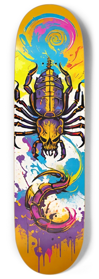 ABOMINATION COCKROACH PUNK DECK 01 9 Inch Skateboard