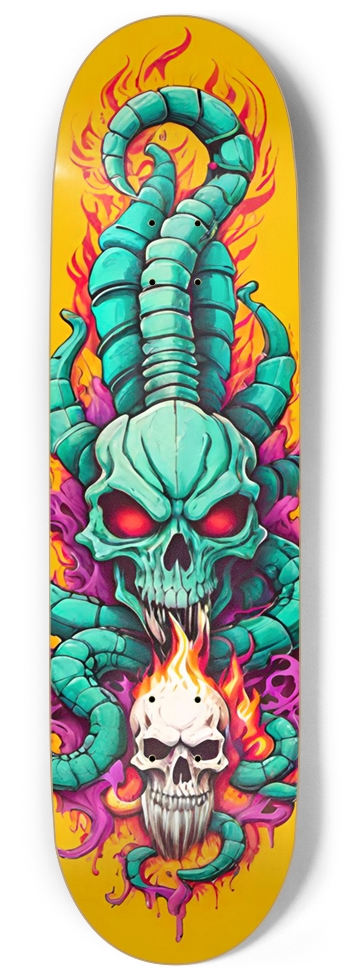 ABOMINATION HELLRAISER DECK 01 9 Inch Skateboard