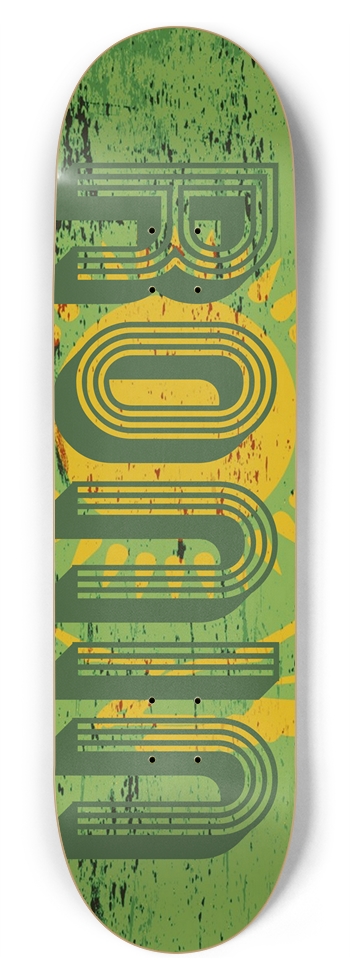 Kazakhstan Apex Pro Flag Punk Deck 8-3/4 Inch Skateboard