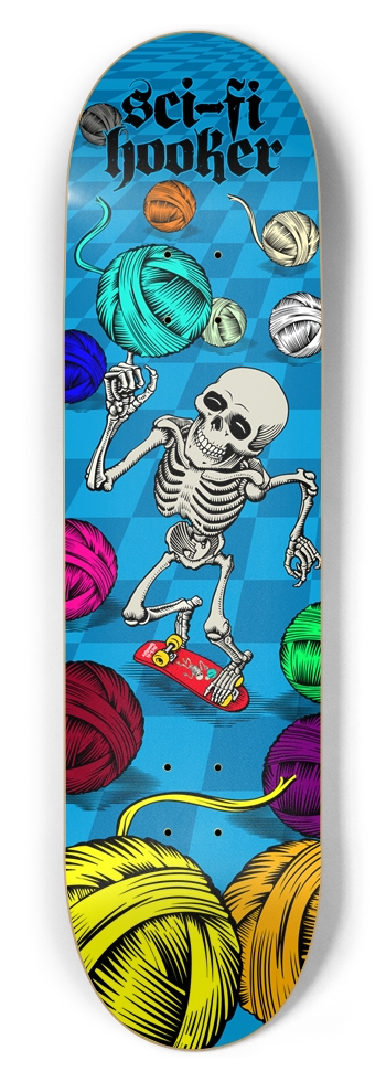 SCI FI HOOKER 8-1/2 Skateboard Deck