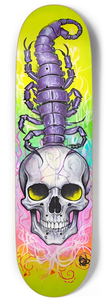 ABOMINATION SCORPION PUNK DECK 01 9 Inch Skateboard